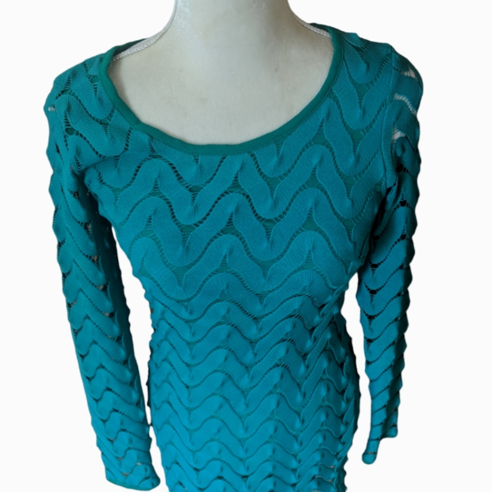 Free People emerald green Wild Thing mini dress